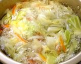 簡単★豚しゃぶのゴマだれ温野菜サラダ♬作り方4写真