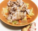 簡単★豚しゃぶのゴマだれ温野菜サラダ♬作り方7写真