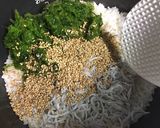 あおさ海苔としらすの焼きおにぎり♪作り方3写真