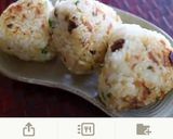 あおさ海苔としらすの焼きおにぎり♪作り方8写真