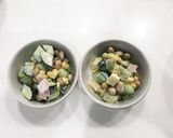簡単☆お豆のコロコロサラダ作り方4写真