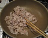 ✿チンゲン菜＆豚肉＆厚揚げのあんかけ炒め作り方2写真