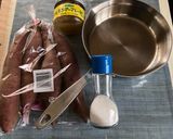 薩摩芋の甘煮…レモン風味〜(o˘◡˘o)作り方1写真
