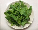 小松菜の花と海苔の胡麻和え作り方6写真