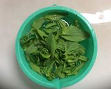 小松菜の花と海苔の胡麻和え作り方5写真