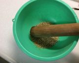 小松菜の花と海苔の胡麻和え作り方9写真