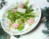✿水菜とかまぼこの❀和風さっぱり和え✿作り方4写真