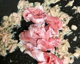 簡単！ニラともやしの肉入りツナ炒め♡作り方3写真