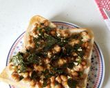 胡麻油香る納豆トースト作り方3写真