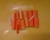 簡単昼食　レタスとそうめんの冷やし中華風作り方3写真