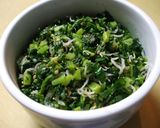 大根葉とじゃこの菜飯作り方3写真
