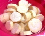優しい甘さのさつまいもの甘露煮作り方1写真