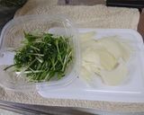 春のかき揚げ♪いかなごと新玉ねぎ作り方2写真