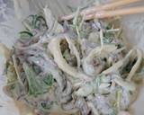 春のかき揚げ♪いかなごと新玉ねぎ作り方4写真