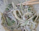 春のかき揚げ♪いかなごと新玉ねぎ作り方4写真