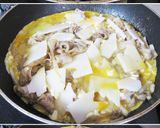 ご飯がすすむ豚みそ炒めのオープンオムレツ作り方6写真