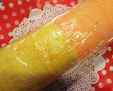お祝いに❤紅白ロールケーキ♪♪作り方14写真