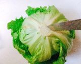 レタスの保存方法♬シャキッと長持ち♬作り方1写真