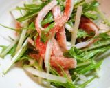 簡単過ぎる水菜サラダ♡作り方3写真