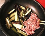 ミンチで♡ナスとキャベツの甘辛味噌炒め♪作り方4写真