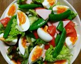 ＊焼きスナップエンドウのサラダ＊作り方3写真