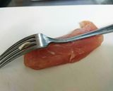 簡単☆ささみ梅チーズ春巻☆作り方1写真