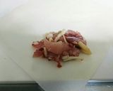 簡単☆ささみ梅チーズ春巻☆作り方5写真