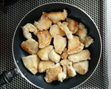簡単節約☆鶏胸肉で甘酢照り焼きチキン。作り方7写真