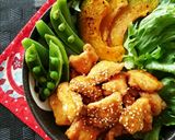 簡単節約☆鶏胸肉で甘酢照り焼きチキン。作り方10写真