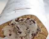 思いっきりチョコっ！バナナのロールケーキ作り方35写真