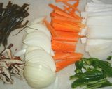 カルシュームたっぷり　煮干と野菜の常備采作り方3写真