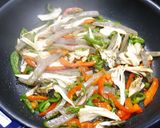 ダイエット！こんにゃく舞茸の甘辛炒め作り方4写真