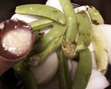 時短♪スナップえんどうと新玉ねぎの塩麹煮作り方4写真