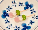 お弁当♡三色団子風♡可愛い枝豆蒲鉾ピック作り方2写真