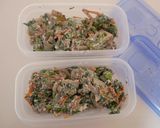 菊菜の白和え作り方6写真