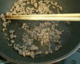 離乳食後期 合挽き肉のそぼろ作り方3写真