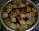 鶏肉と大根の煮物作り方2写真