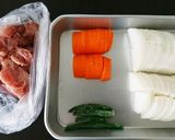 鶏肉と大根の白だし煮作り方1写真