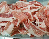 自家製焼き肉のタレ玉ねぎと豚ロース炒め物作り方1写真