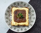 カレーの残りで、ドテマヨトースト作り方3写真