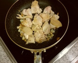 ■簡単■もも肉と大根の煮込　ニンニク風味作り方2写真