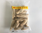 冷凍鶏皮餃子を少量油で揚げちゃいました作り方1写真