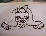 デコチョコ★プリキュア5ケーキ（ミルク）作り方4写真