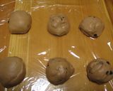 ☆ふんわりチョコチップのちぎりパン☆作り方2写真