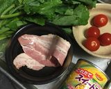 なばなの洋風辛子塩麹マヨ和え作り方1写真