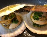殻付きホタテの酒蒸し♪焦がしバター醤油作り方5写真
