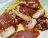 豚肉の唐揚げピリ辛中華たれ作り方2写真