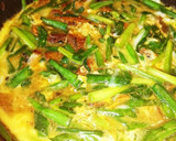 時短サンマ缶で❗早旨ニラの玉子とじ☆作り方7写真