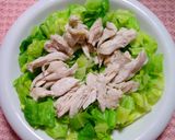 春キャベツ&鶏肉&温たまの巣ごもりサラダ作り方4写真