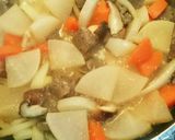 ご飯に合う♪豚肉と大根の甘辛味噌炒め煮☆作り方7写真